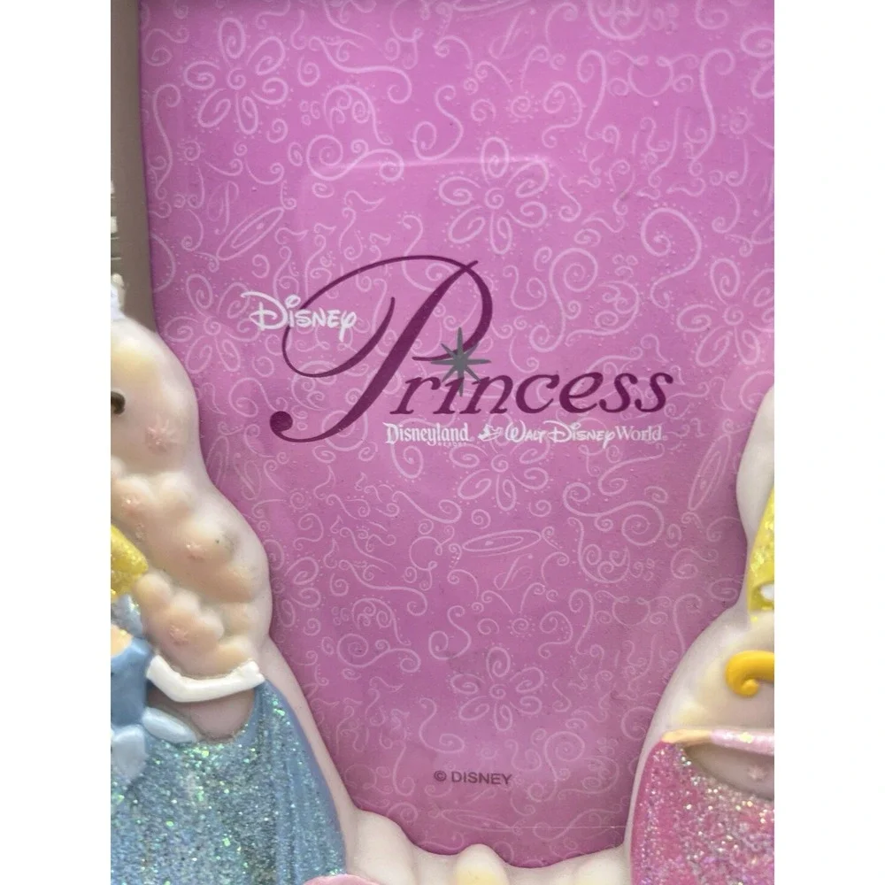 Disney Parks Disneyland Princess Club Frame Jasmine Belle Snow White PLZ READ